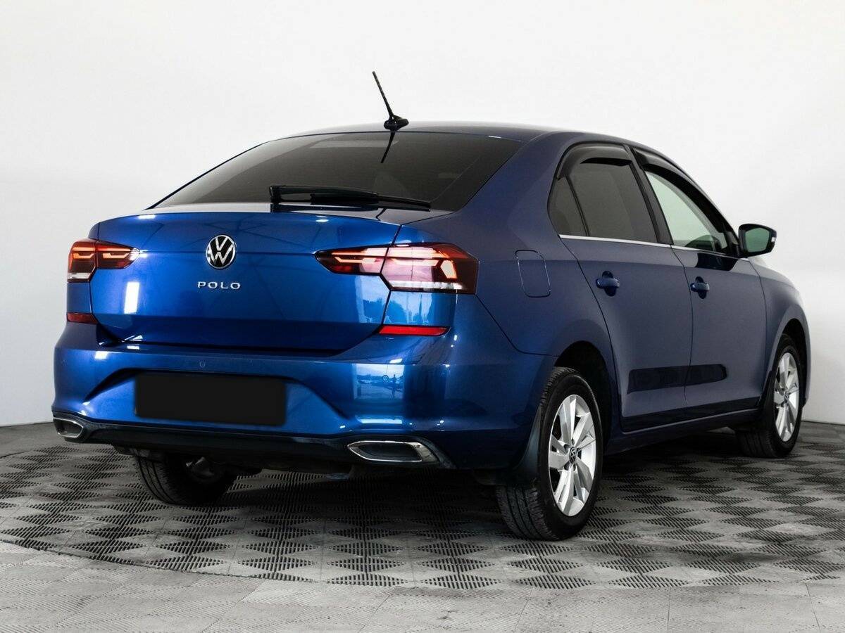 Volkswagen Polo с пробегом — 2021 год. Фото: #3